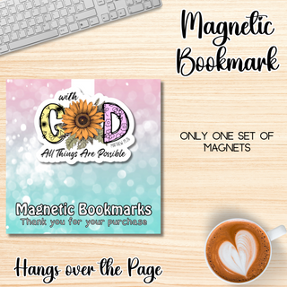 Magnetic Bookmarks  # 5