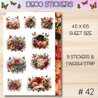 DECO STICKERS # 42