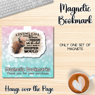 Magnetic Bookmarks  # 8