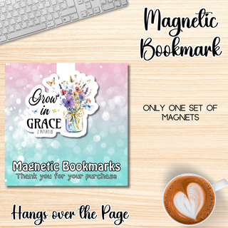 Magnetic Bookmarks # 6