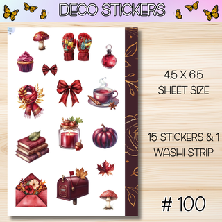DECO STICKERS # 100