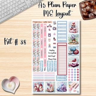 Kit 38      A5 Plum Paper ME Layout