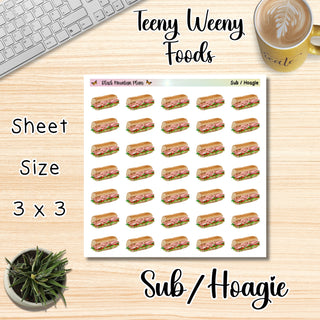 SUB / HOAGIE Teeny Weeny Foods