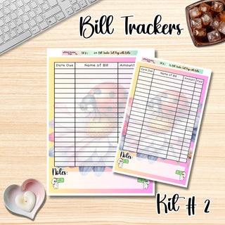 Kit # 2     Full Page Bill Tracker