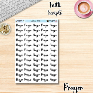 Faith Scripts      PRAYER