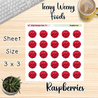 RASPBERRIES Teeny Weeny Foods