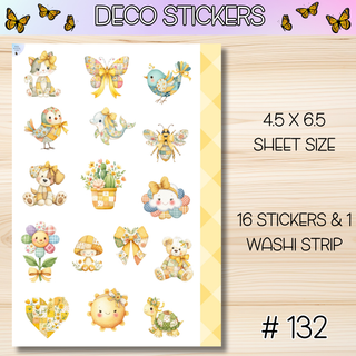 DECO STICKERS # 132