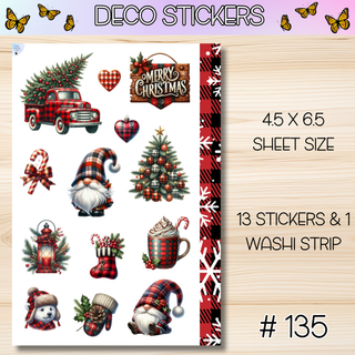DECO STICKERS # 135