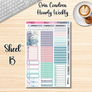 Kit 34       Hourly Erin Condren Weekly