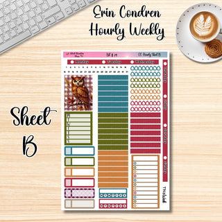 Kit 29       Hourly Erin Condren Weekly