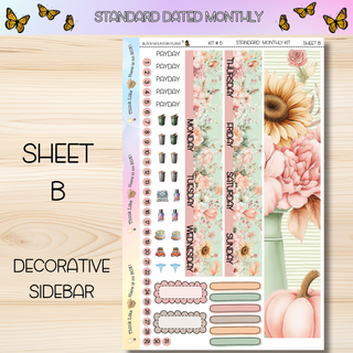 Kit # 5 Standard DATED Any Month Monthly Kits