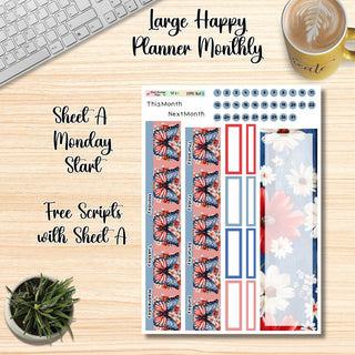 Kit # 7   Large Happy Planner ANY Monthly Kit