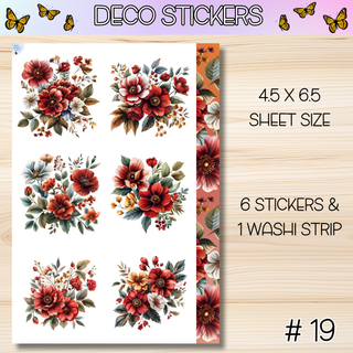 DECO STICKERS # 19
