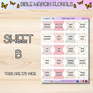 SIMPLE       BIBLE TABS
