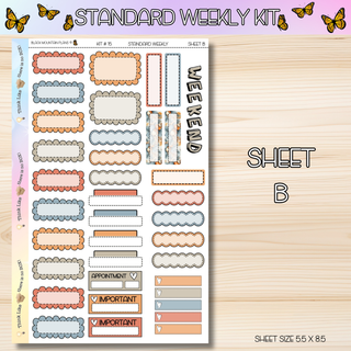 Kit # 15 Standard Weekly Kits