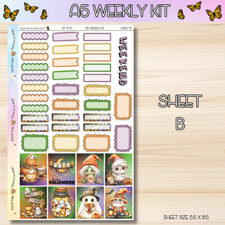Kit # 10 A5 Weekly Kits