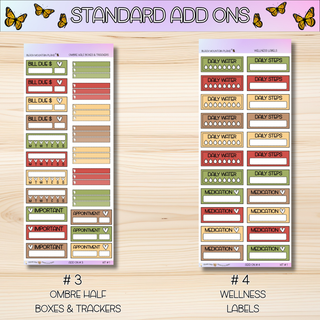Kit # 1 Standard Size Add Ons