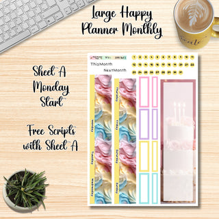 Kit # 5   Large Happy Planner ANY Monthly Kit