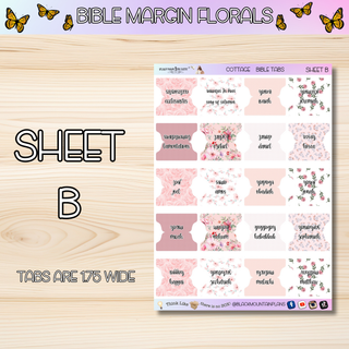 COTTAGE       BIBLE TABS
