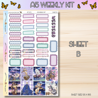 Kit # 13 A5 Weekly Kits