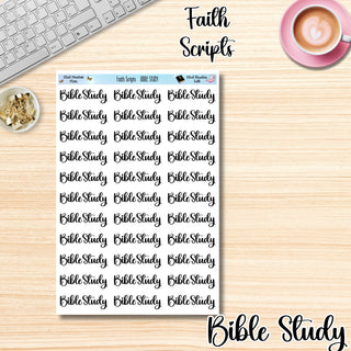 Faith Scripts        BIBLE STUDY