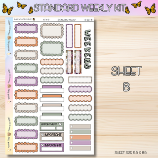 Kit # 9 Standard Weekly Kits