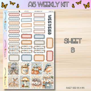 Kit # 15 A5 Weekly Kits