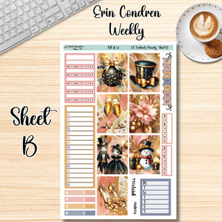 Kit 37       Erin Condren Weekly ( Vertical and Hourly)