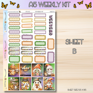 Kit # 10 A5 Weekly Kits
