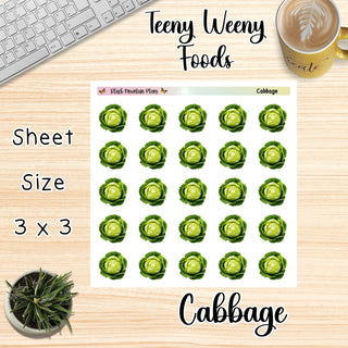 CABBAGE Teeny Weeny Foods