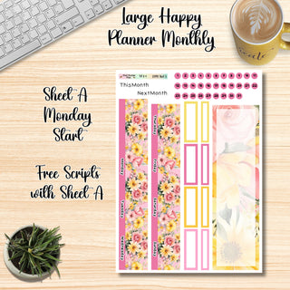 Kit # 9   Large Happy Planner ANY Monthly Kit