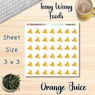 ORANGE JUICE Teeny Weeny Foods