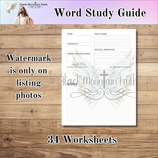 GENESIS Word Study Journal