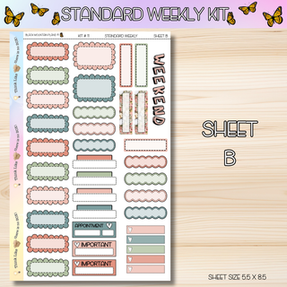 Kit # 11 Standard Weekly Kits