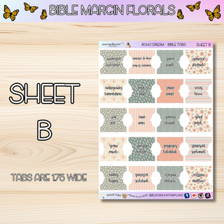 BOHO DREAM       BIBLE TABS