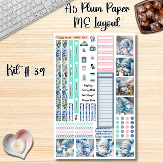 Kit 39      A5 Plum Paper ME Layout