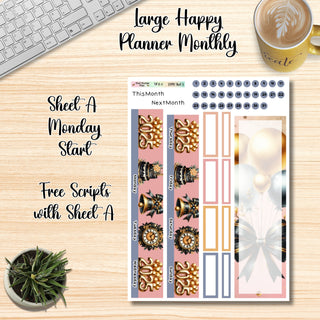 Kit 37   Large Happy Planner ANY Monthly Kit