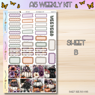 Kit # 9 A5 Weekly Kits