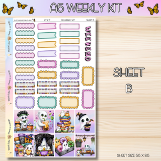 Kit # 7 A5 Weekly Kits