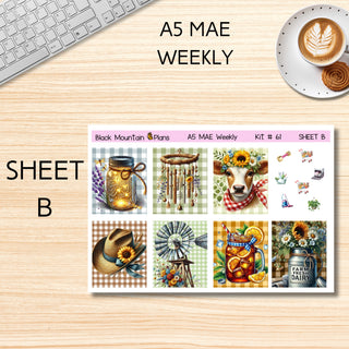 Kit 61        A5  MAE Weekly Kits