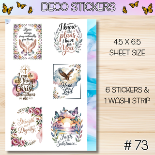 DECO STICKERS # 73