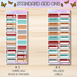 Kit # 6 Standard Size Add Ons