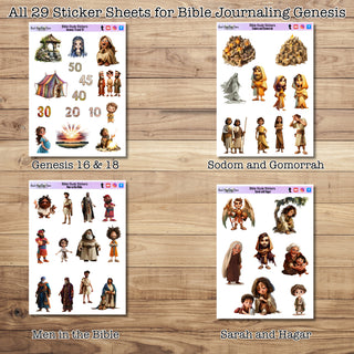 GENESIS Sticker Bundle All 28 Genesis Sticker Sheets 20% Off Savings