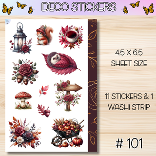 DECO STICKERS # 101