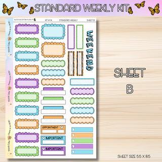 Kit # 14 Standard Weekly Kits