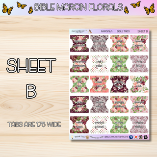MARSALA       BIBLE TABS