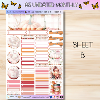 Kit # 18 A5 MAE ANY Month UNDATED Monthly Kit