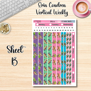 Kit 10       Erin Condren Vertical Planner Weekly Kit