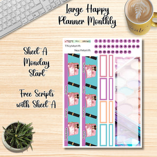 Kit # 8   Large Happy Planner ANY Monthly Kit