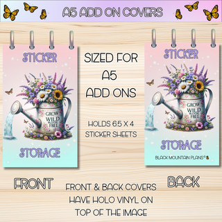 Option # 4 Laminated Covers & Sticker Storage Covers